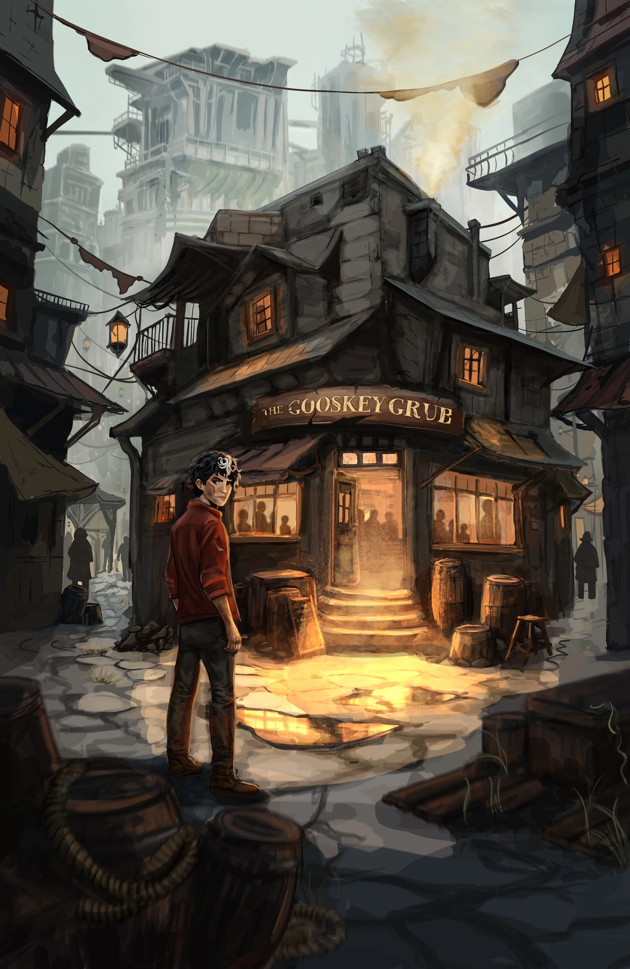 Crimson Market (Book Cover 3)