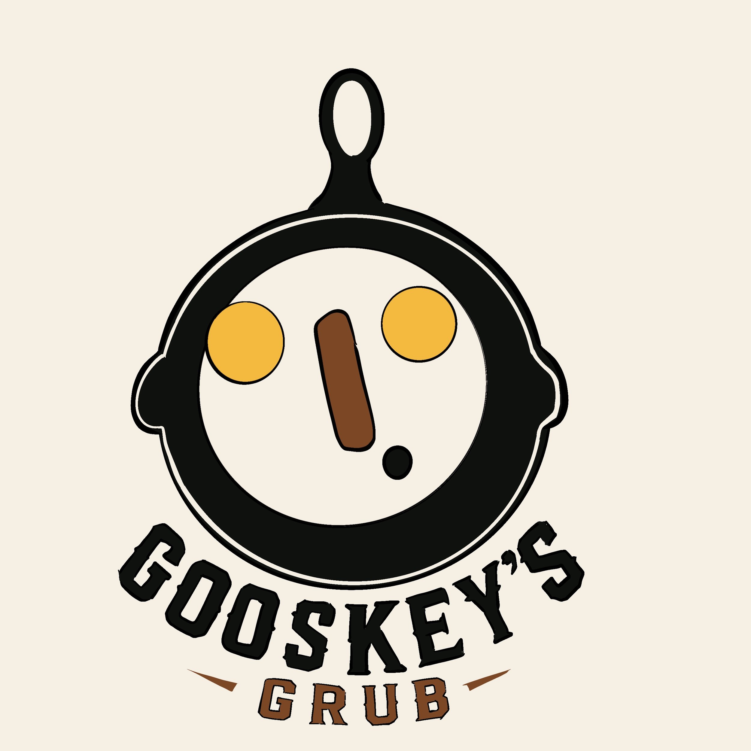 The Gooskey Grub Logo
