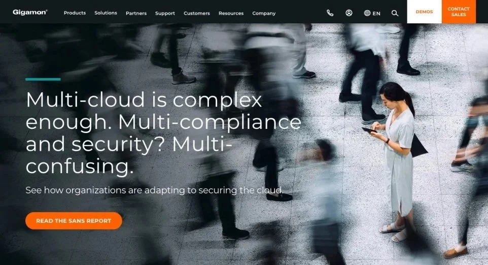 A homepage promo with new brand imagery