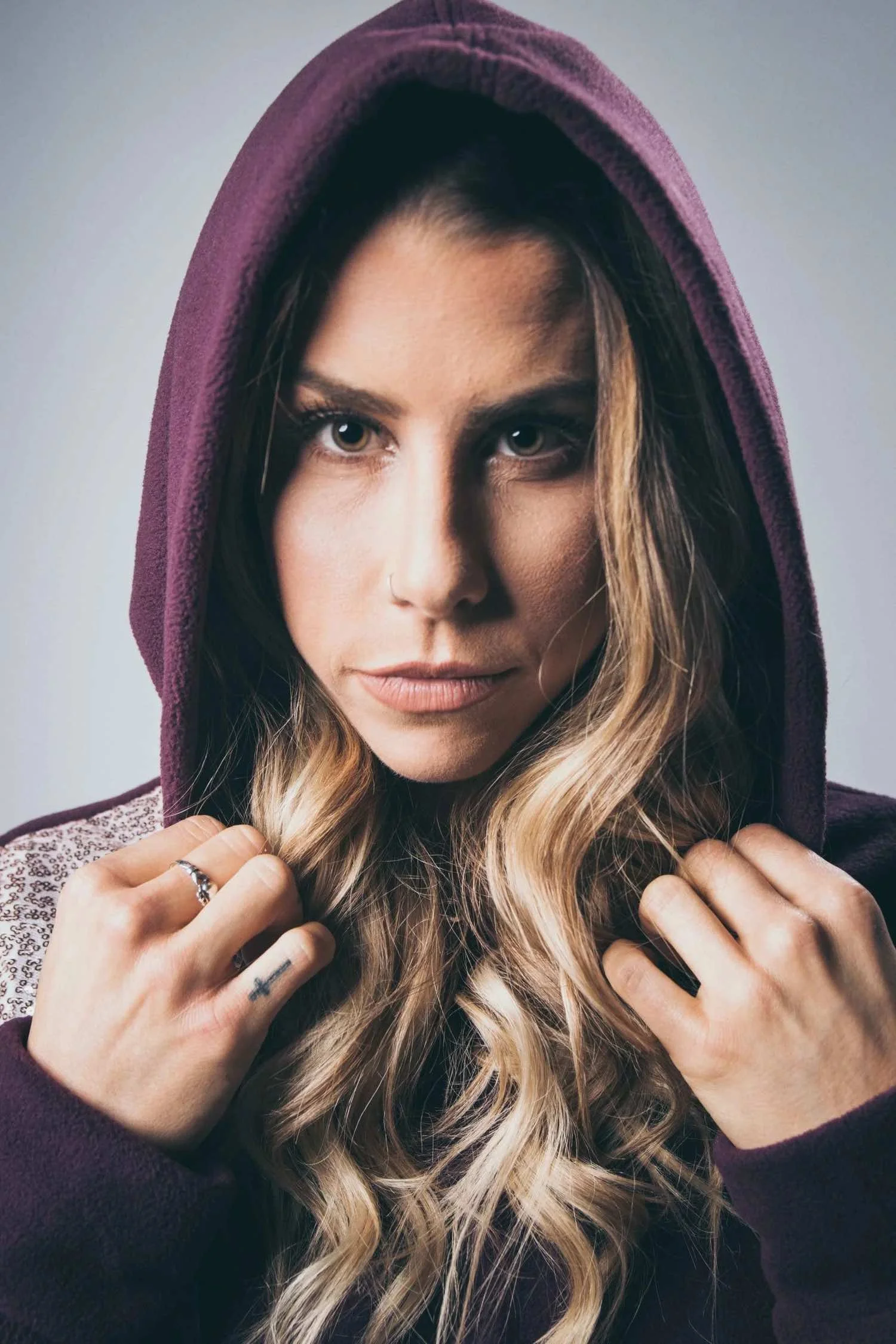 branding studio photography of model fitness instructor