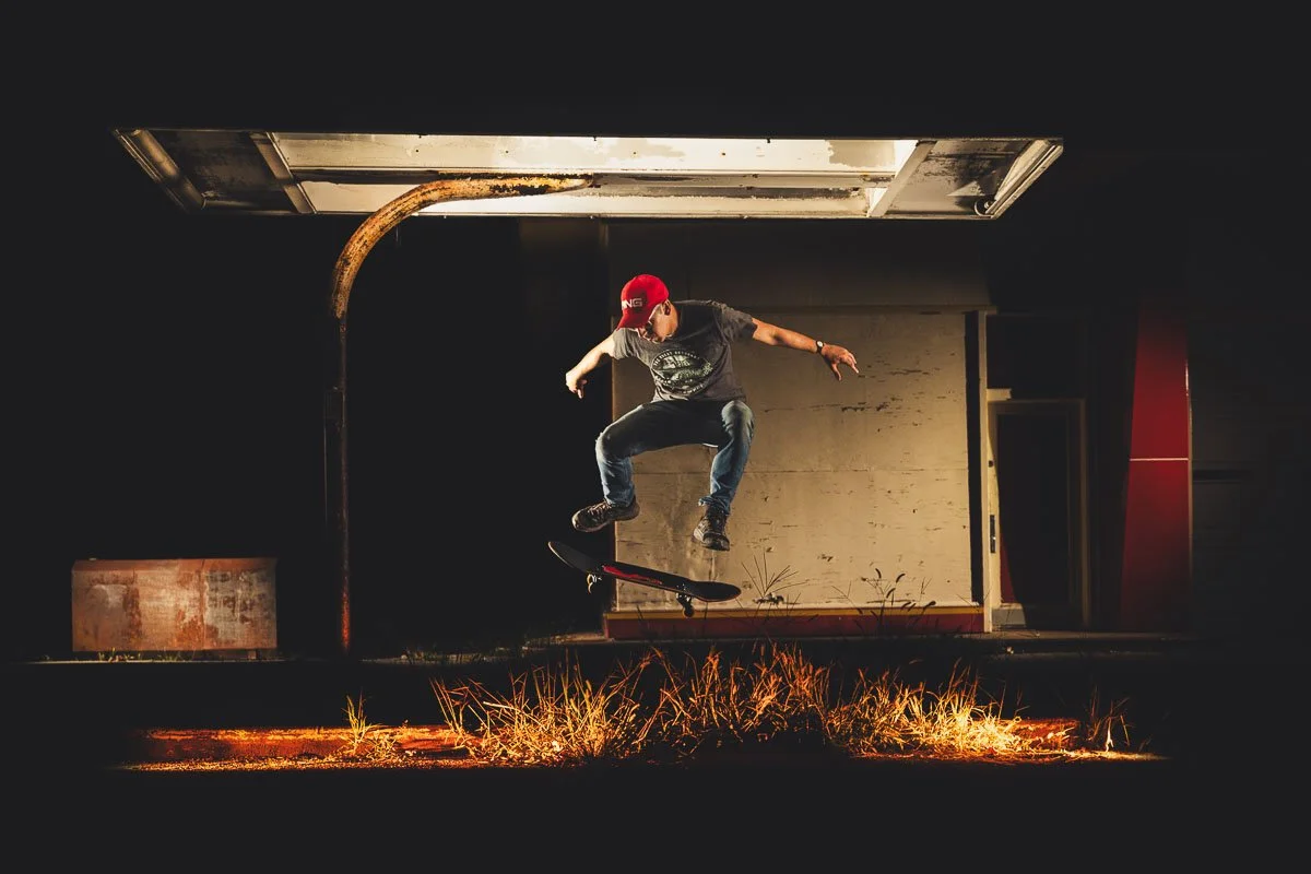 action photography of x-games skateboarder