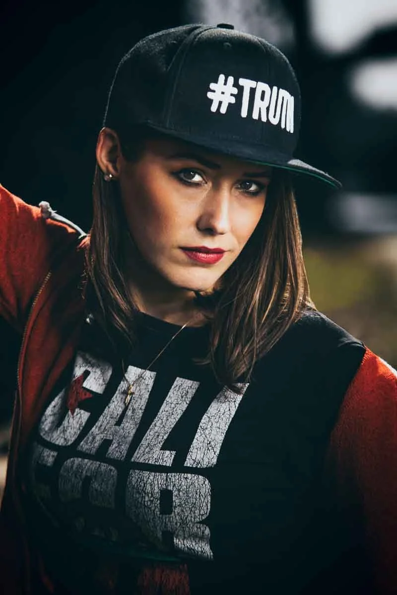 model brand photography outdoors