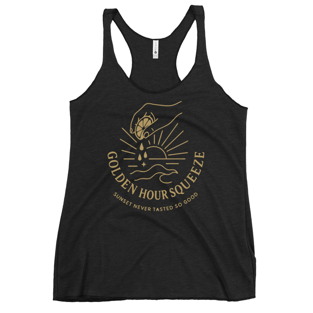 Golden Hour Squeeze Racerback Tank
