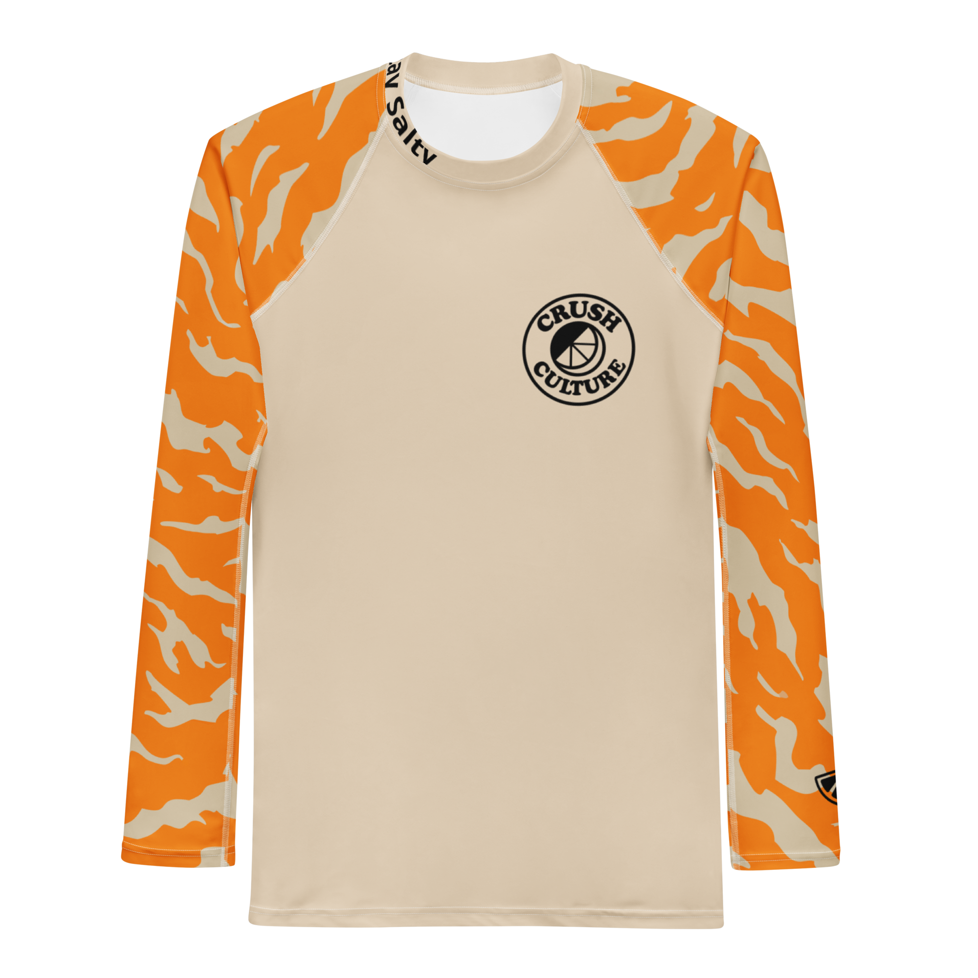 Citrus Camo Long Sleeve Rash Guard