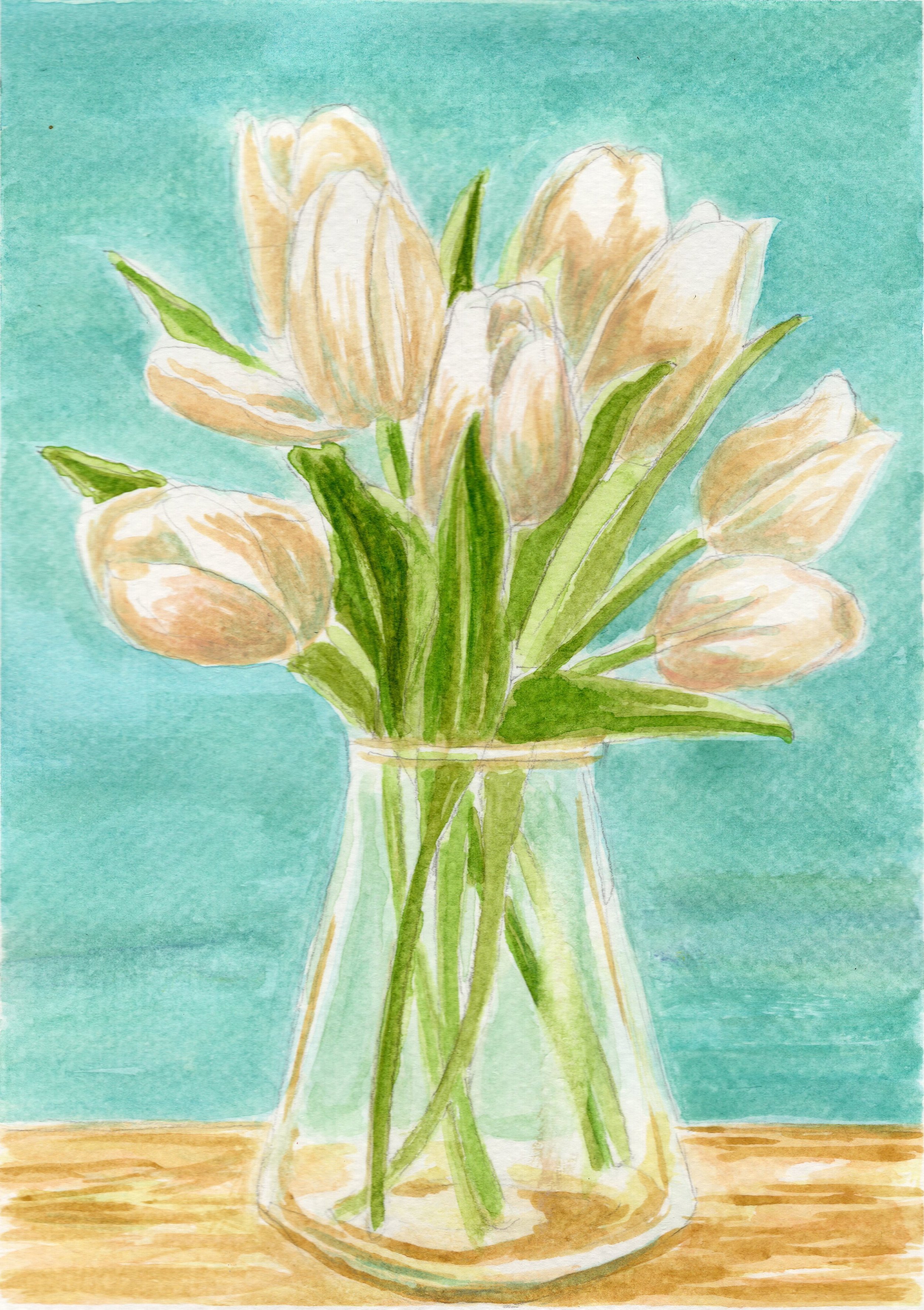 White Tulips