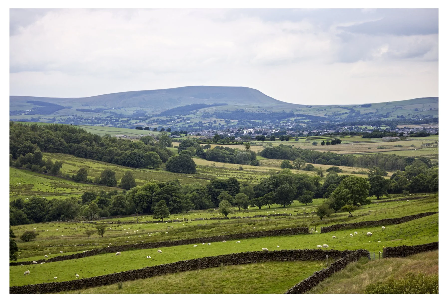 Pendle Hill from Wycoller