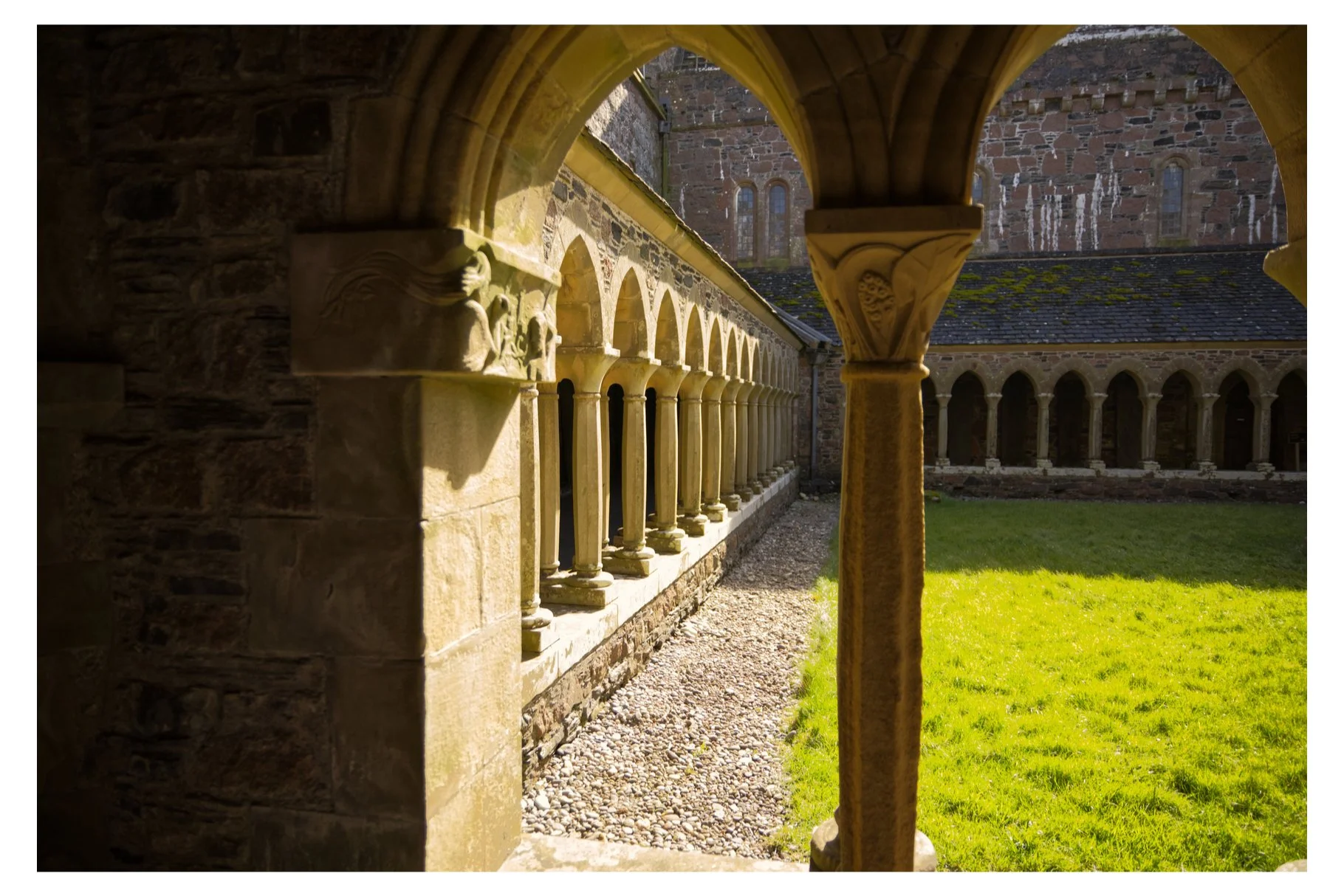 Iona Abbey cloisterws