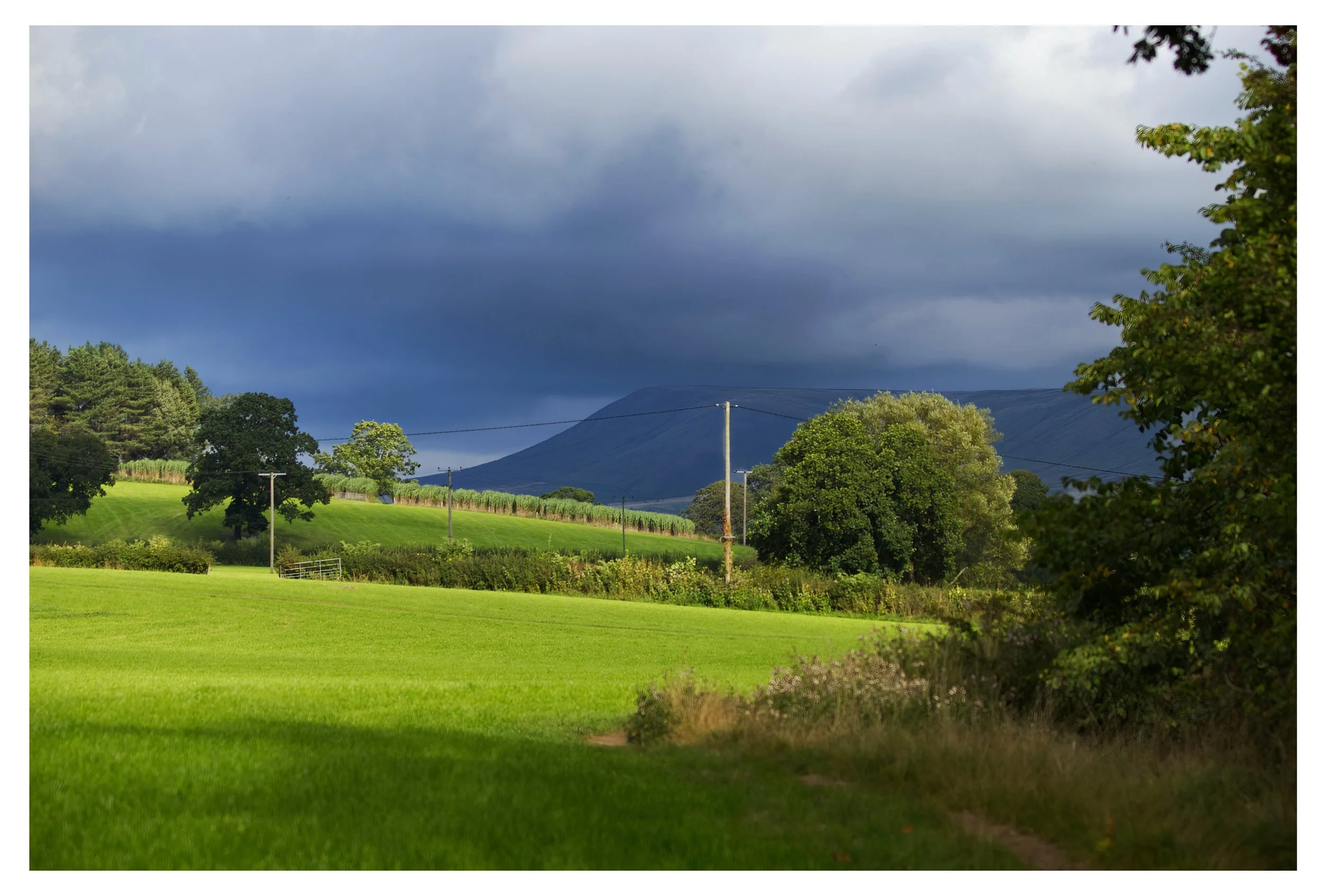 Pendle hill from the Tolkein Trail