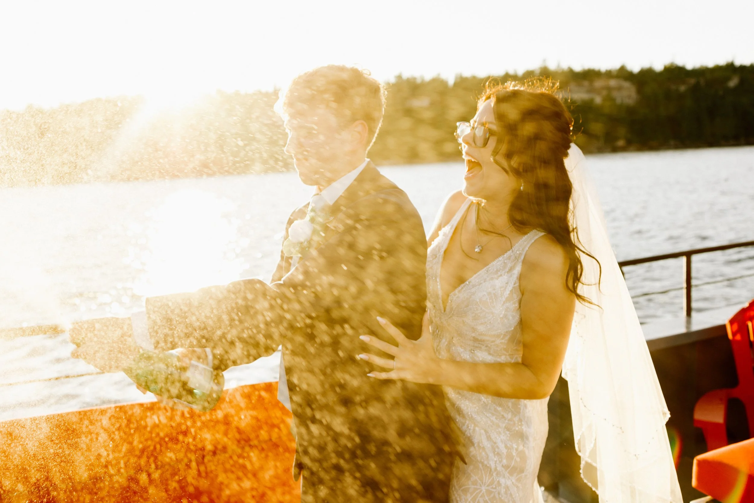Boat Elopement, Tobermory Elopement, Elopers&Co., Jeff Maeck, Lindsay Coulter