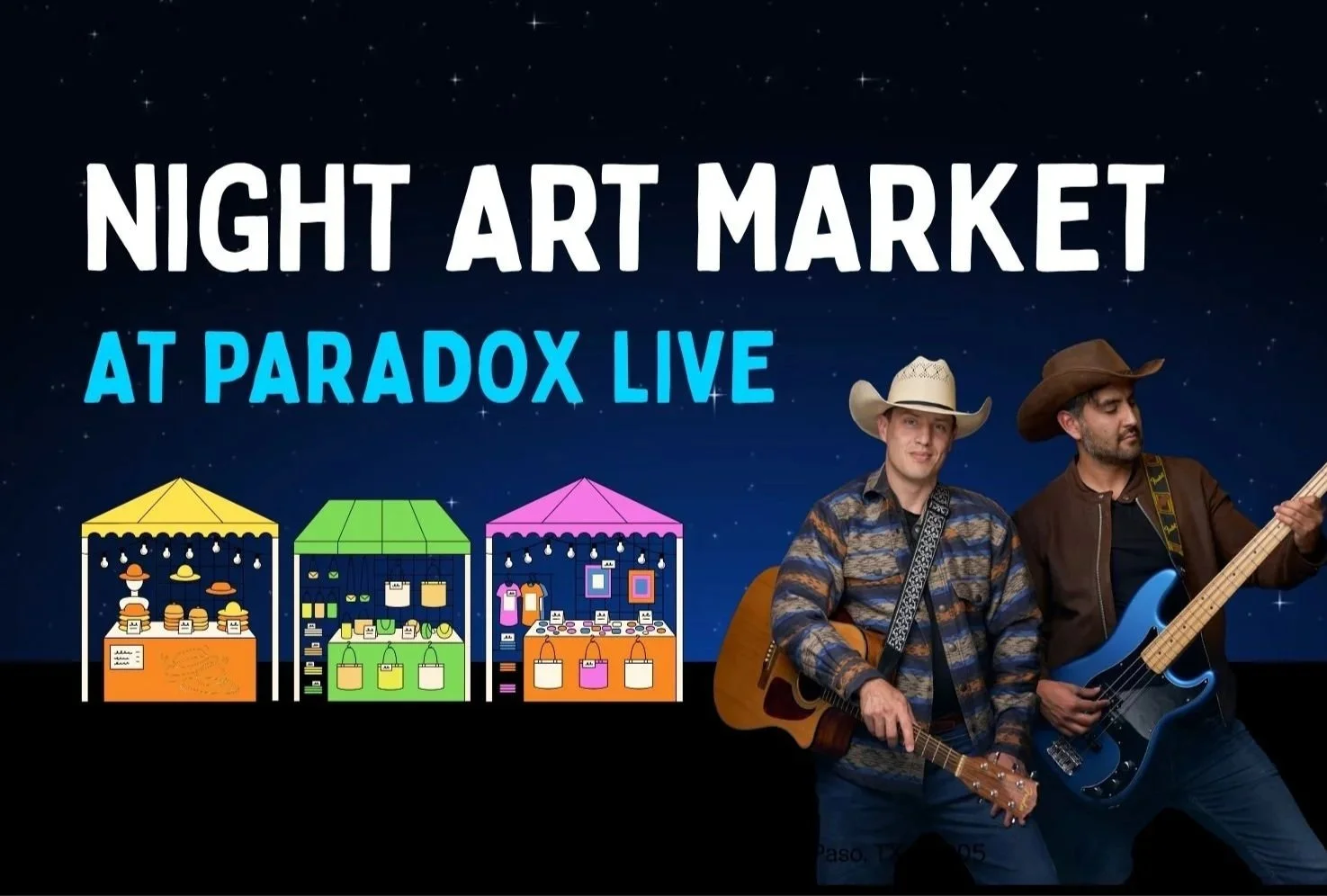 Art Market at Paradox Live Featuring Fair Point