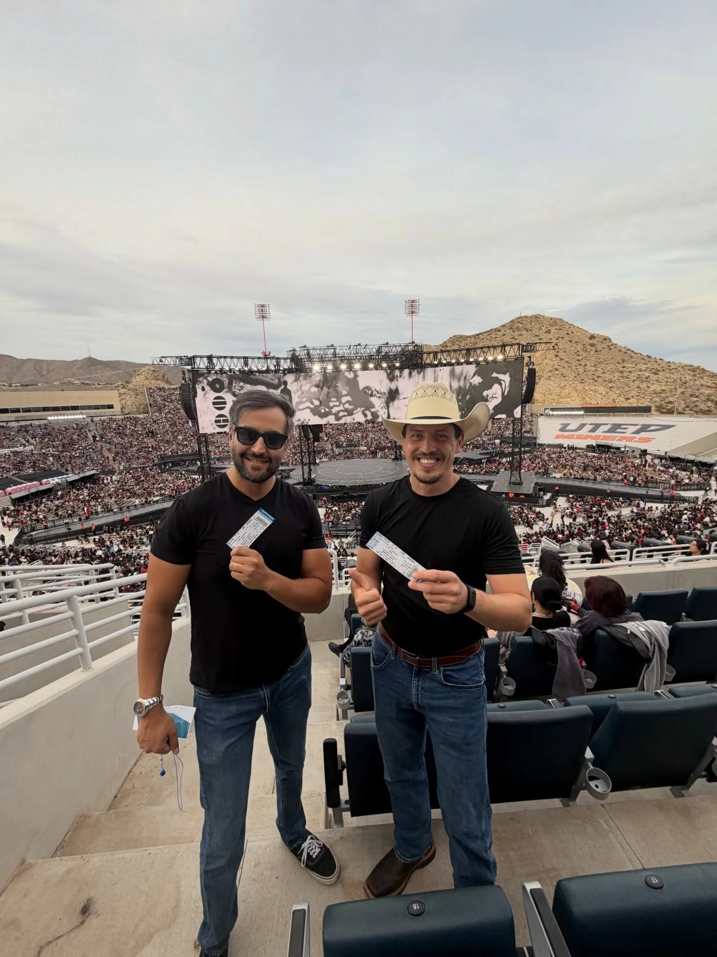 We are here!!! Can&rsquo;t wait for @bts.bighitofficial