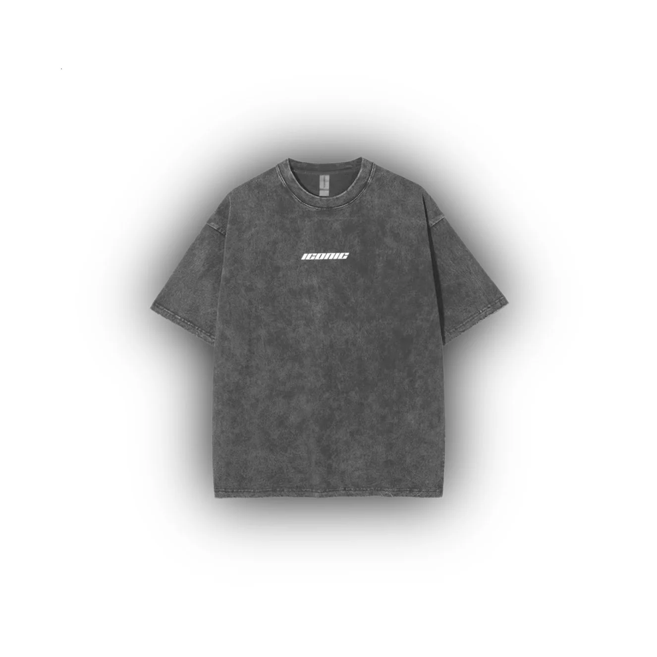 ICONIC boxy tshirt grey
