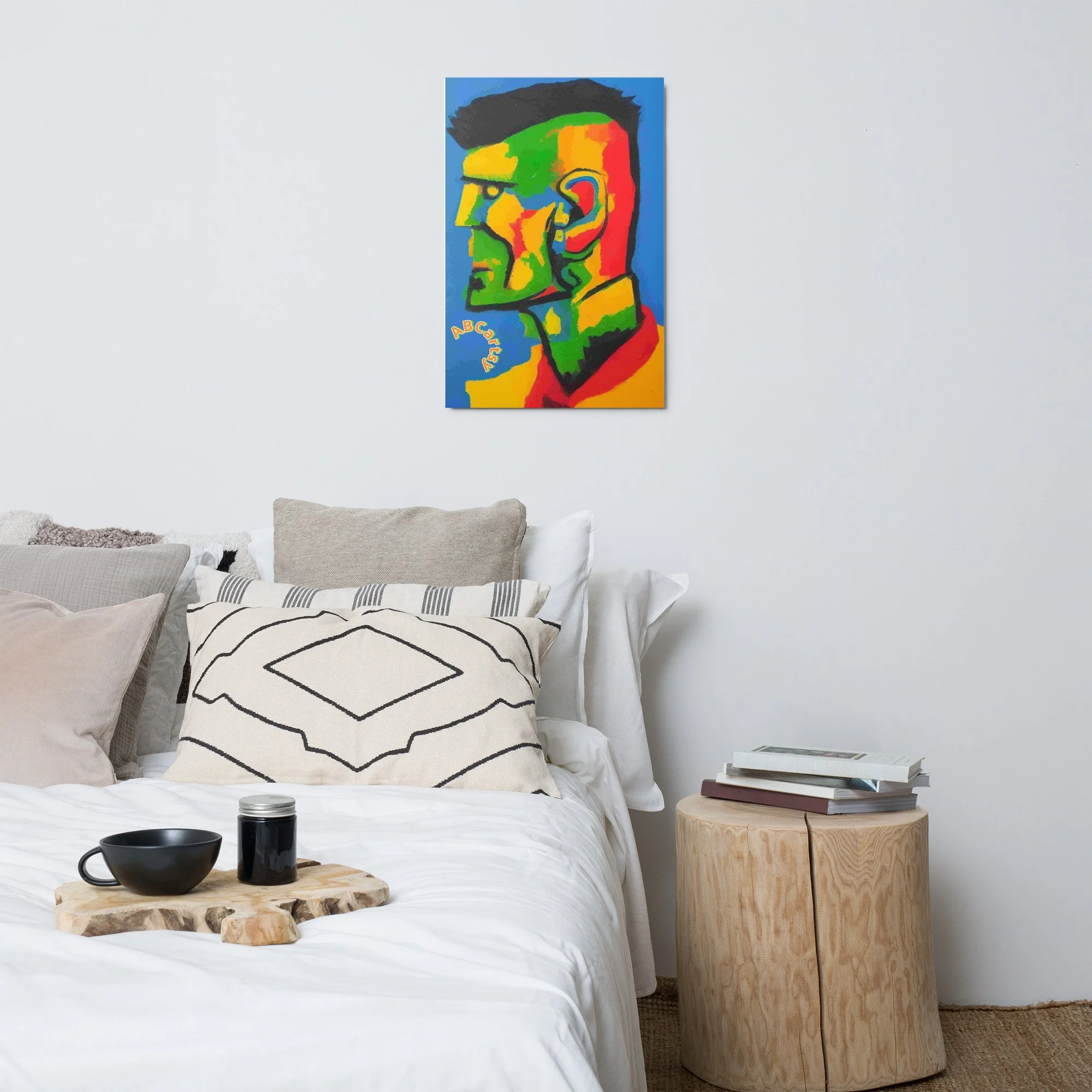 Frank Metal print
