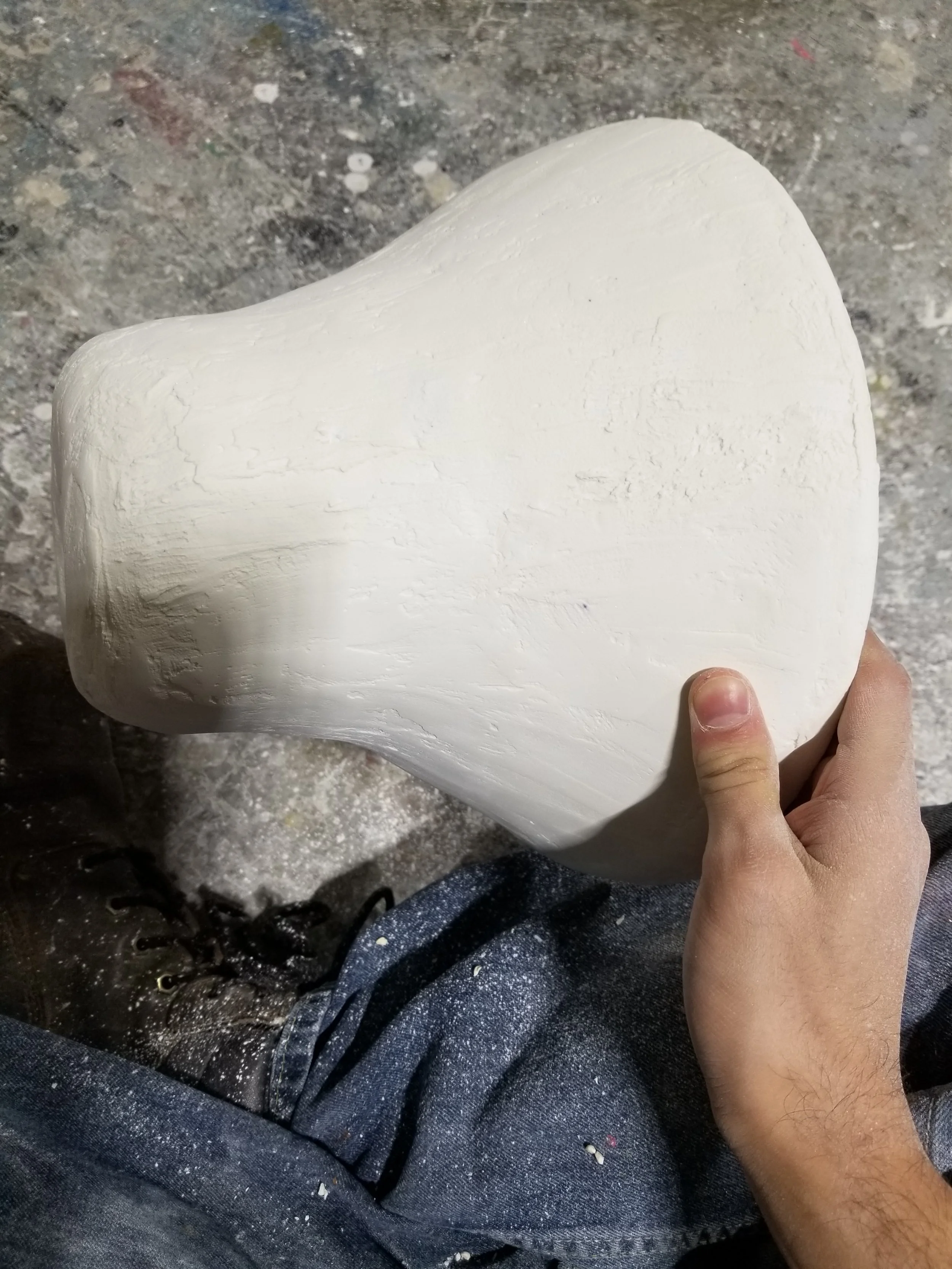 Sealing form with joint compound