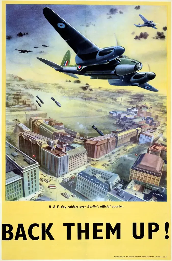UK WW2 Propaganda Poster