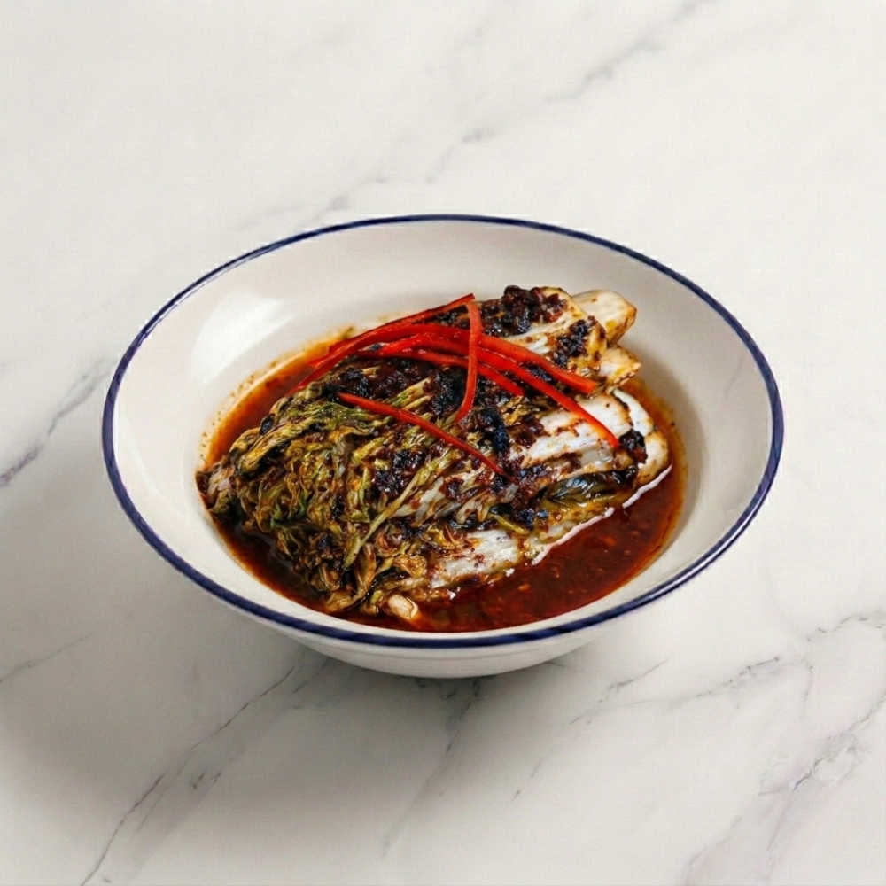Sautéed Wawa Cabbage with Black Bean Dace 豆豉鲮鱼炒娃娃菜 🐟 $20++