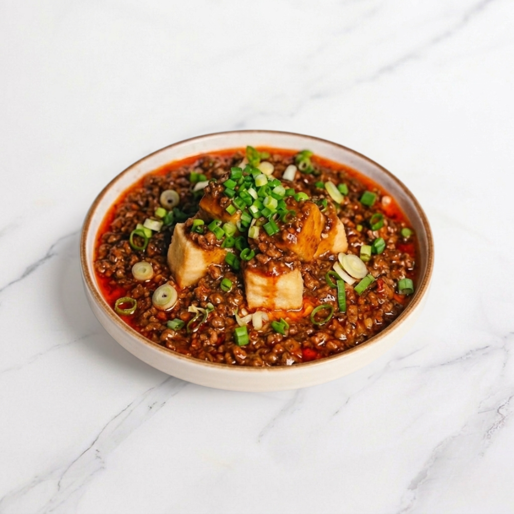 Dry Aged Angus Beef Mapo Tofu 干式熟成安格斯牛肉麻婆豆腐 🐄🌶️ $18++