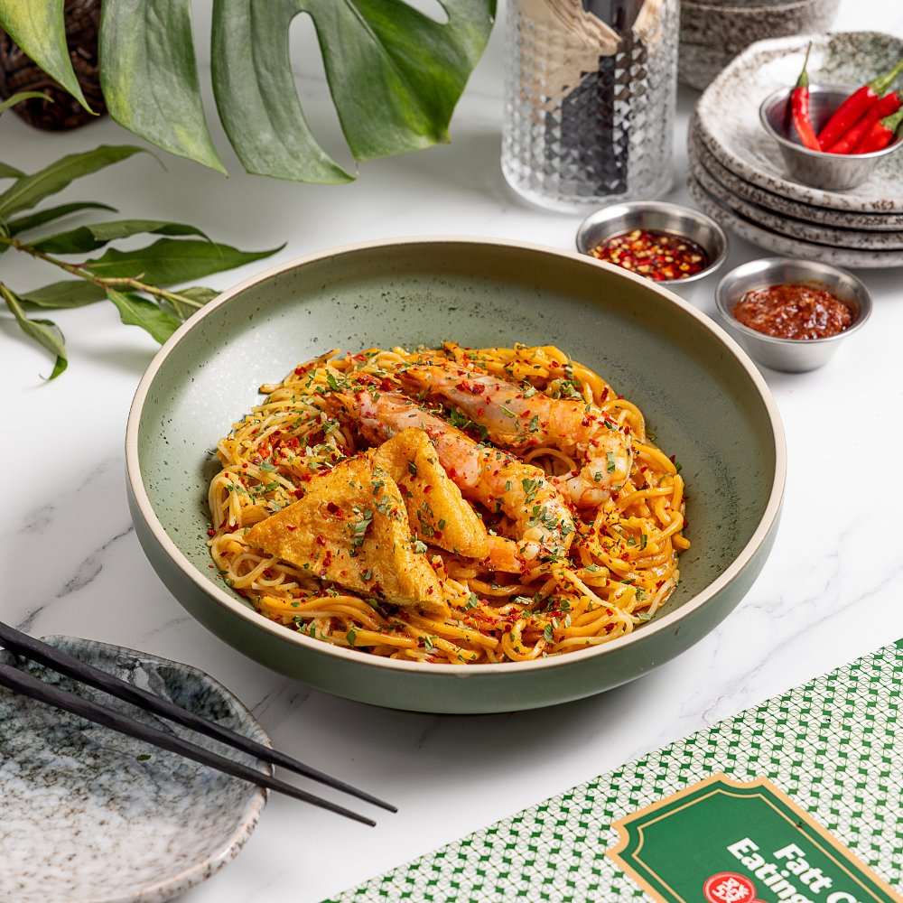 Fatt Choy Signature Dry Laksa 發財招牌干拌叻沙 🦐🌶️ $22++