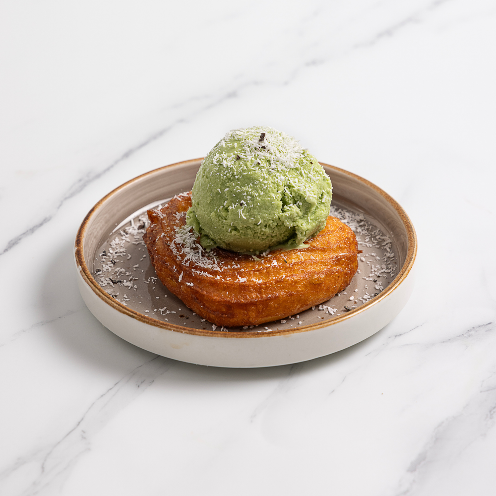 Kaya Ice Cream with Churro & Shio Kombu 咖椰冰淇淋配西班牙油条 $15++