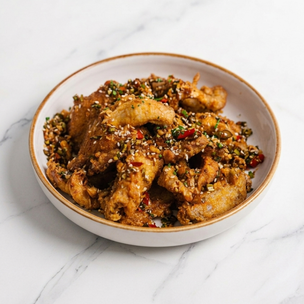 Kou Shui Oyster Mushroom 口水杏鲍菇 🌶️🌱 $15++