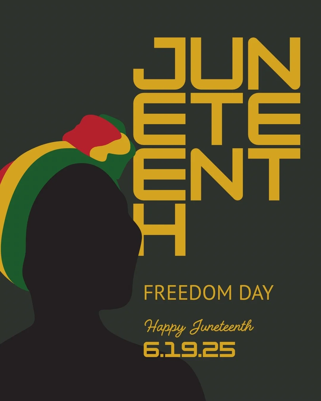 Closed for Juneteenth 