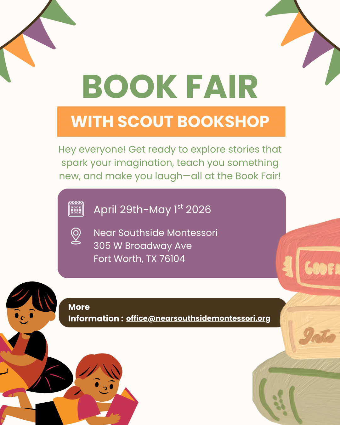 Book Fair in Collaboration with Scout Bookshop