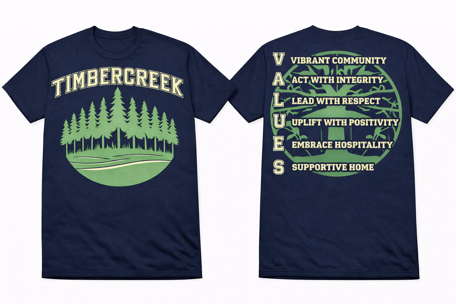 Timbercreek Forest Values Tee