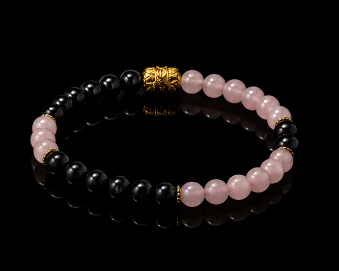 Rose Quartz, Obsidian