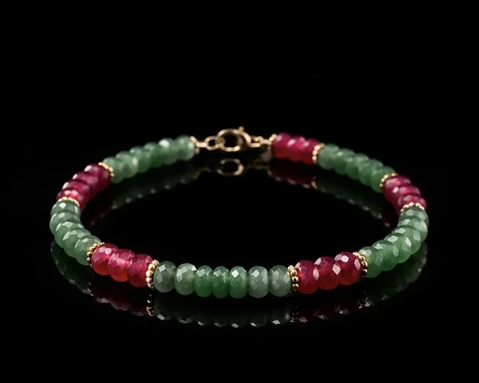Emerald Ruby and Copper