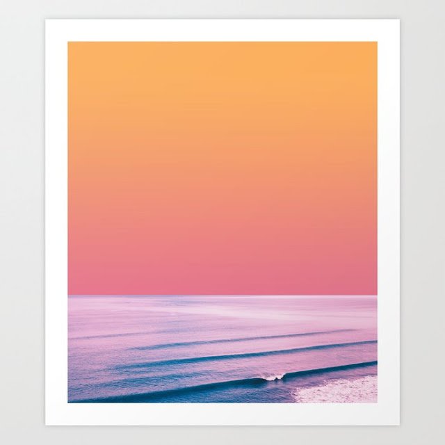 an unseen autumn sun