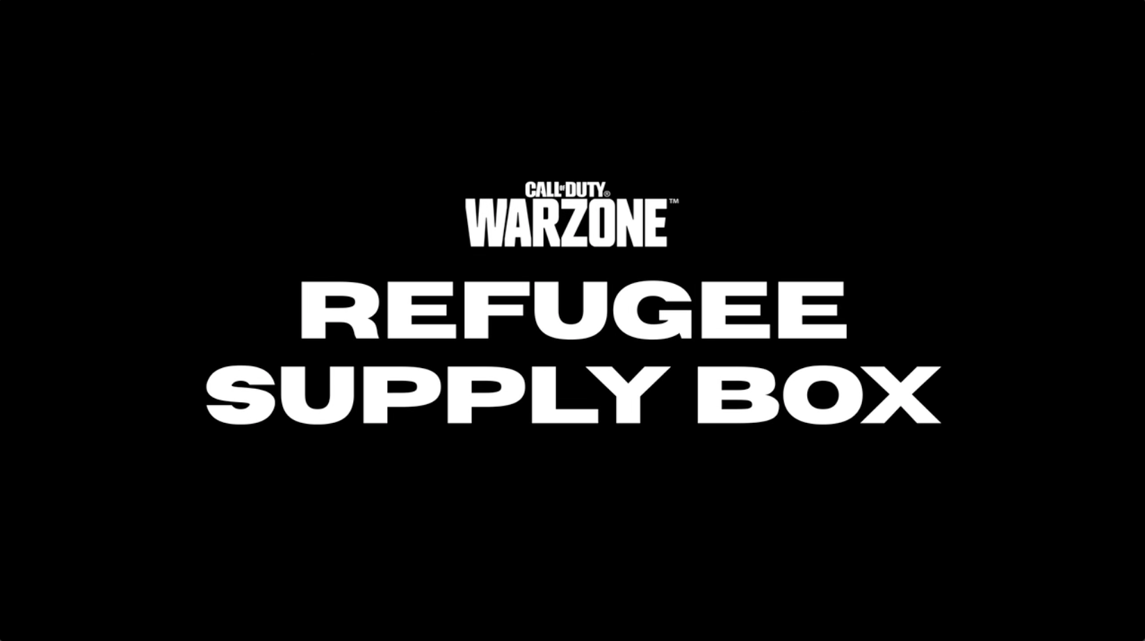 Refugee Supply Box