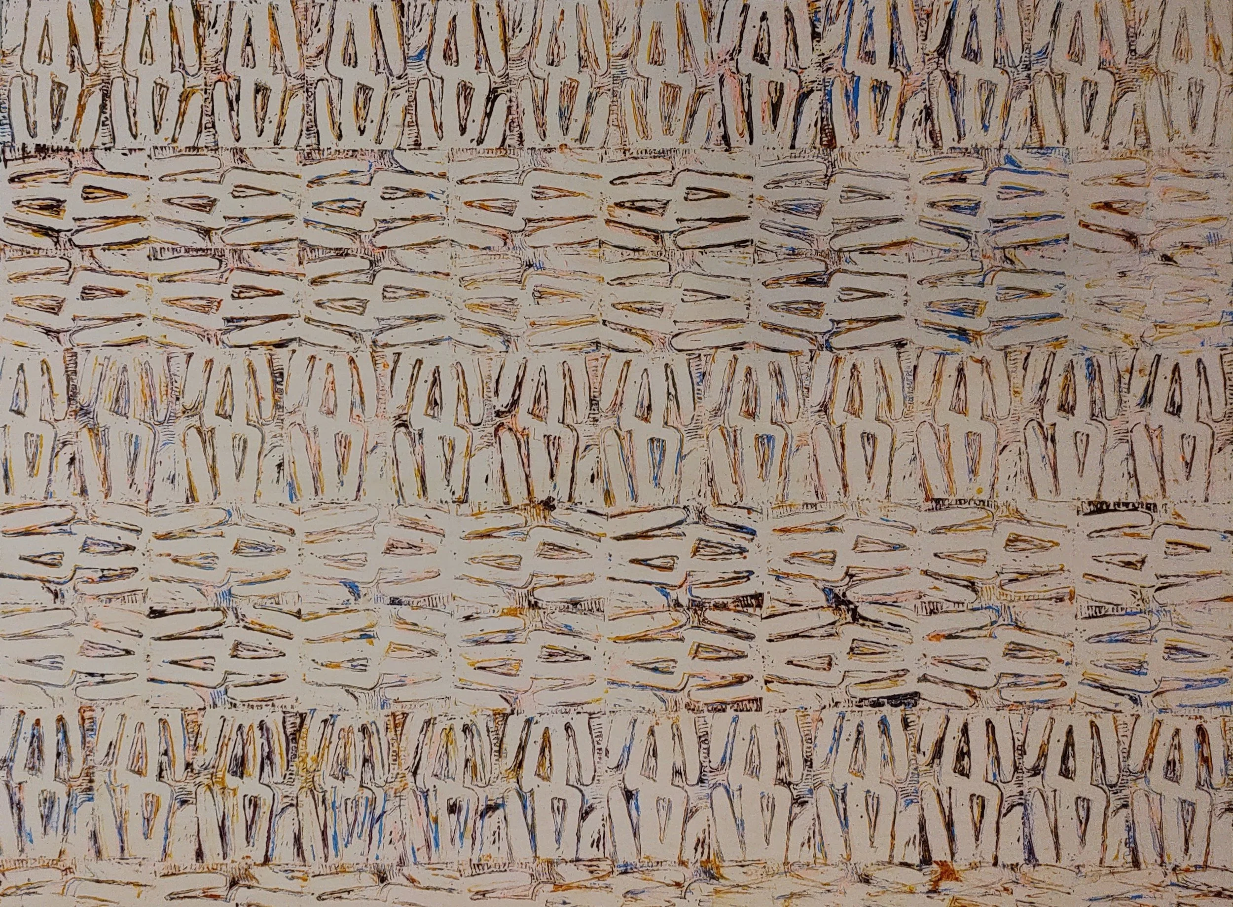 Engagement, 2024, 36 x 48 inches (SOLD)