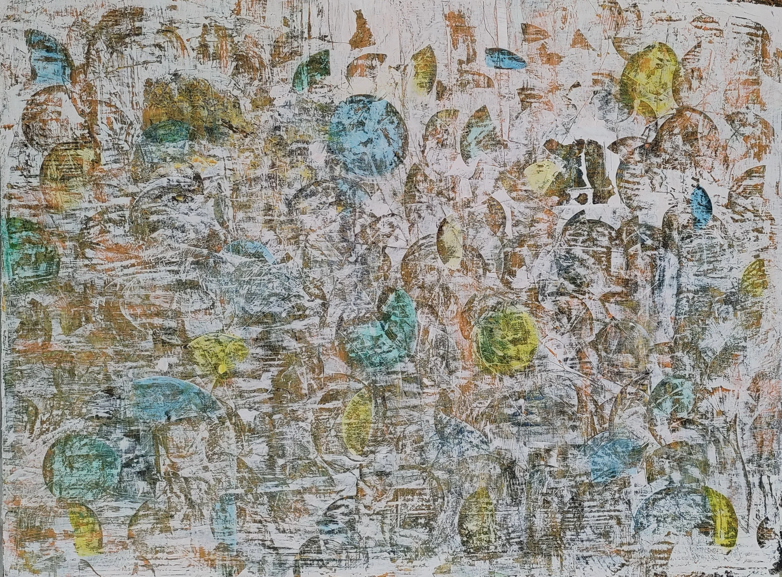 My Wheelhouse, 2024, 36 x 48 inches