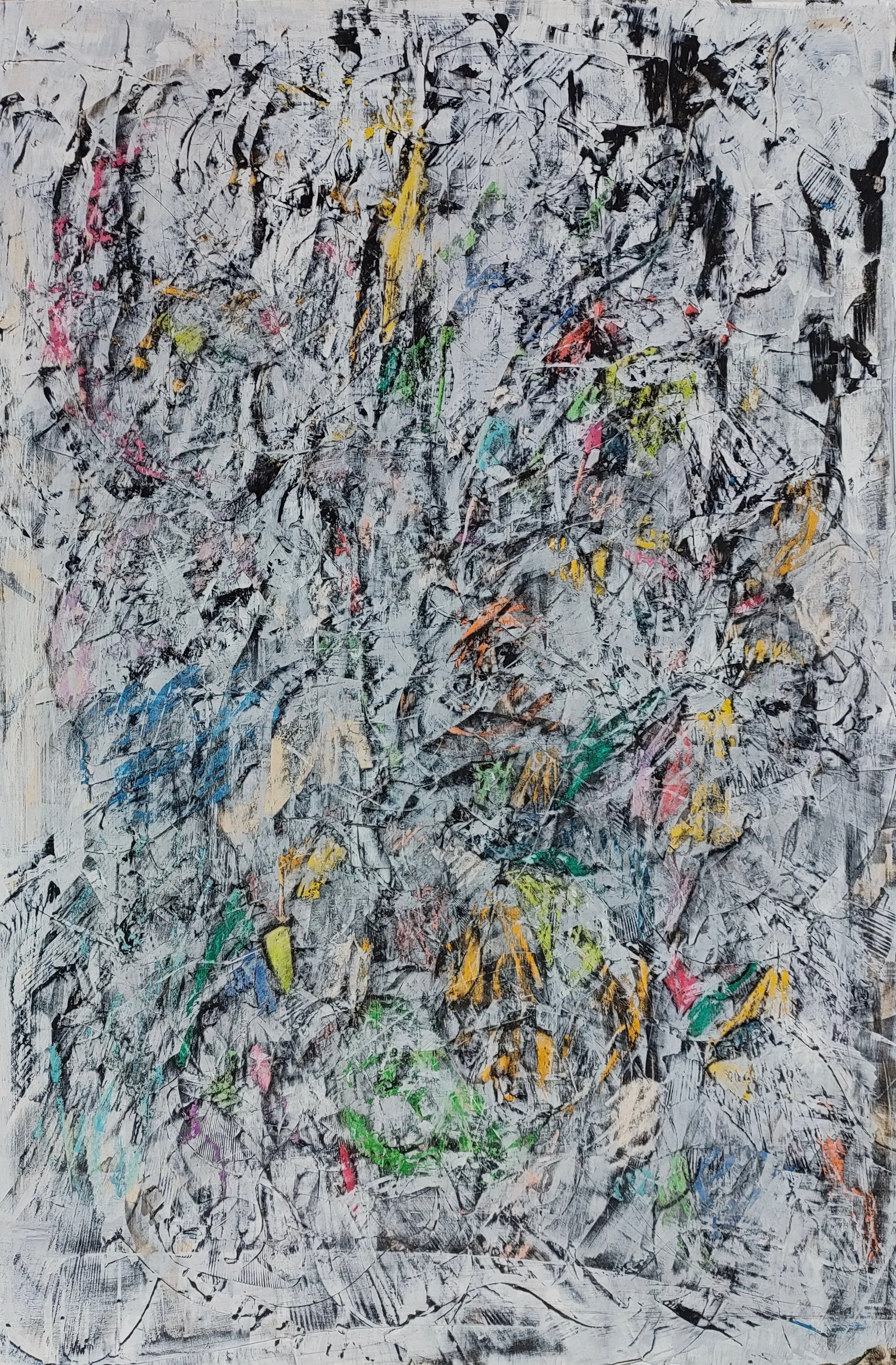 Fragmentation, 2024, 36 x 24 inches