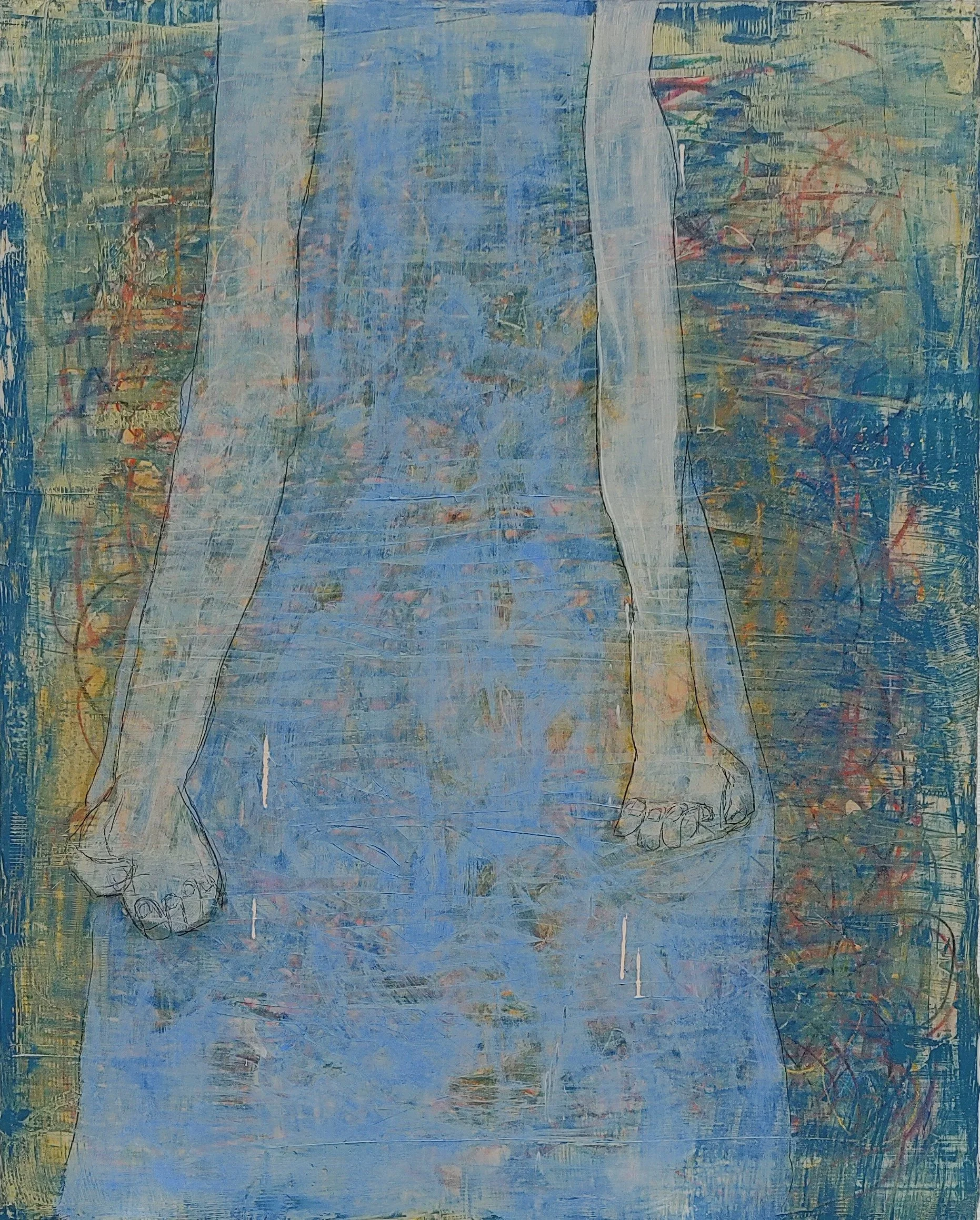 Notes on Hysteria, 2024, 60 x 48 inches