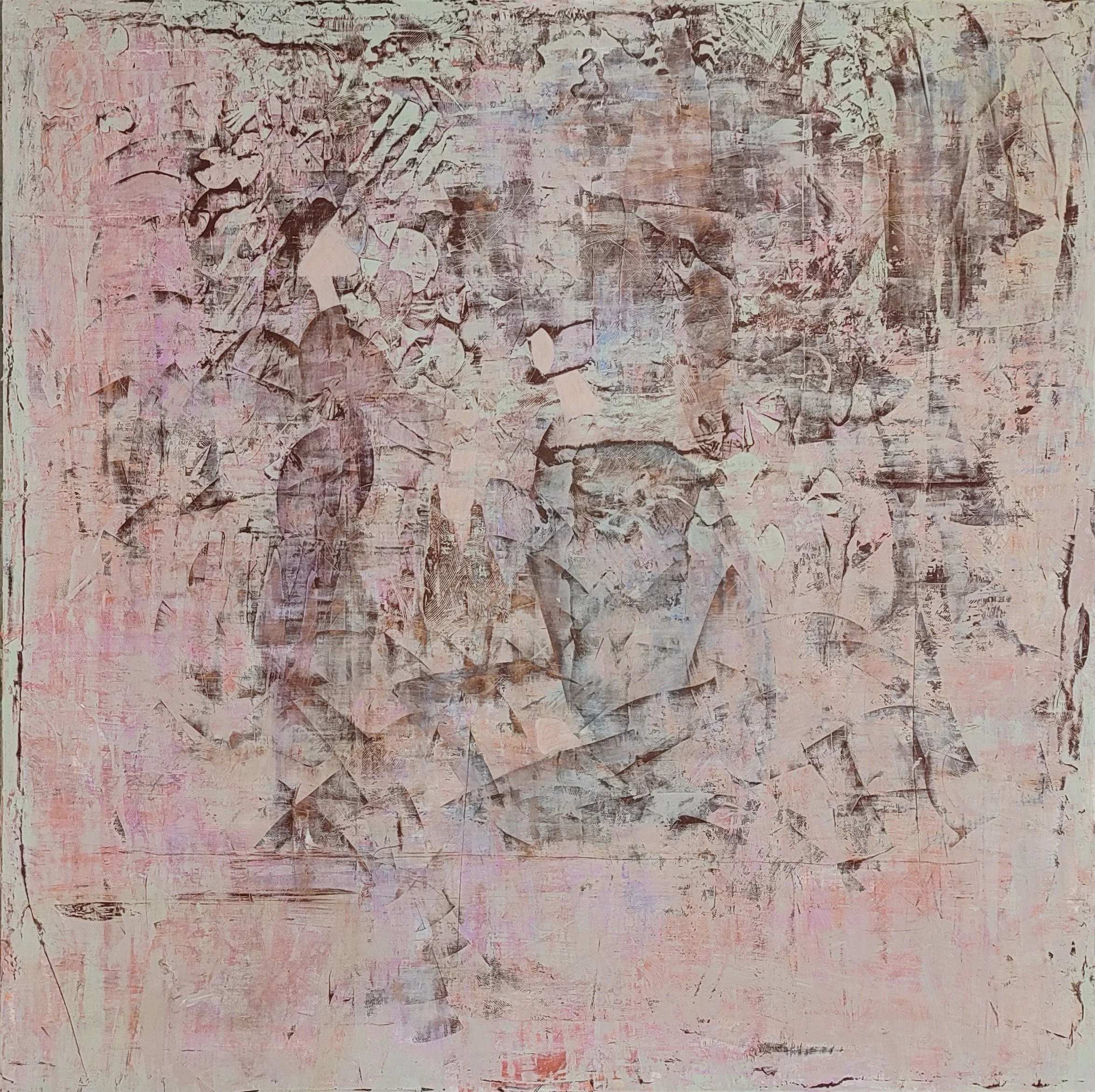 The Proposal, 2024, 48 x 48 inches