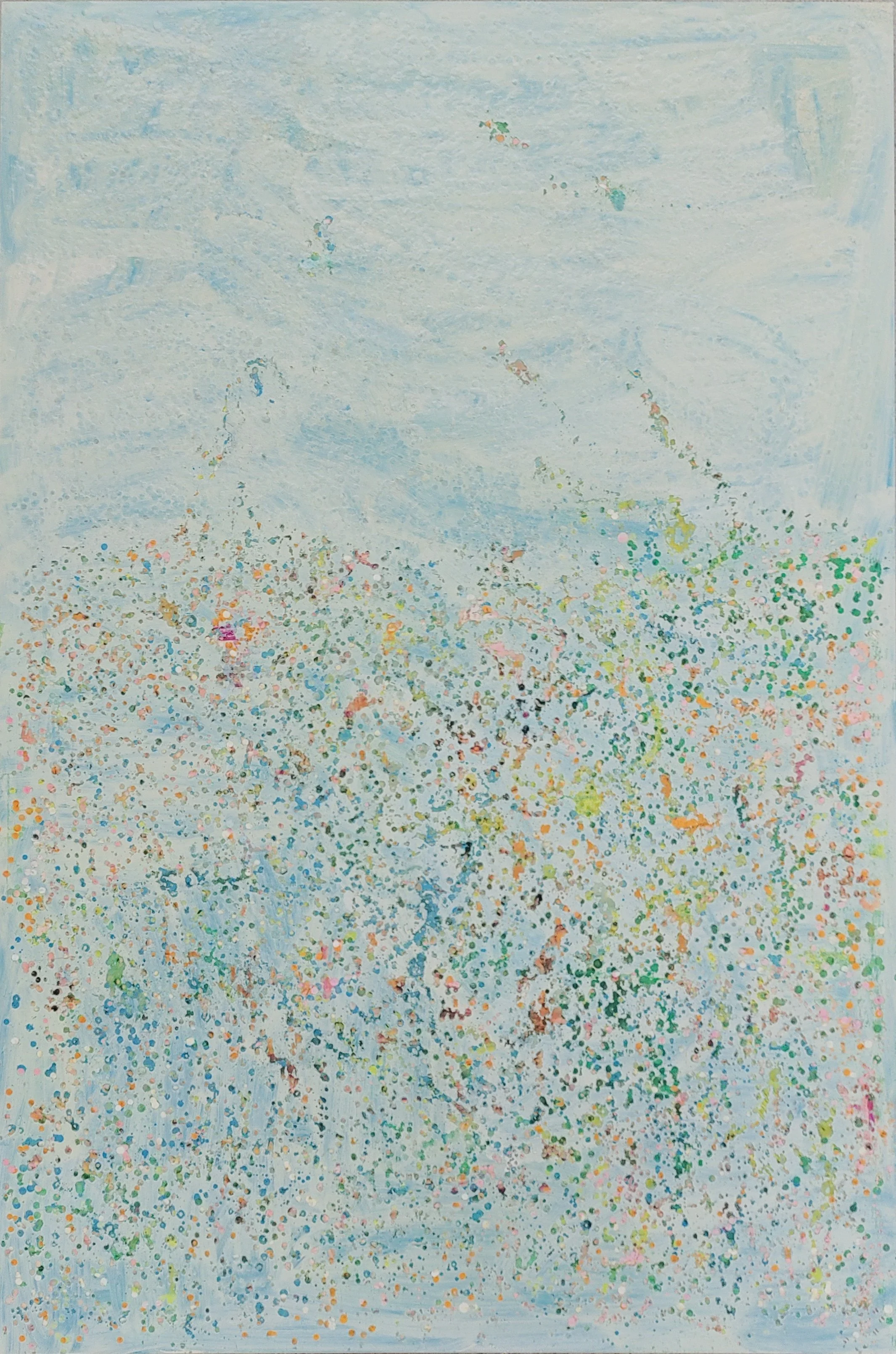 Honeyflower, 2025, 72 x 48 inches