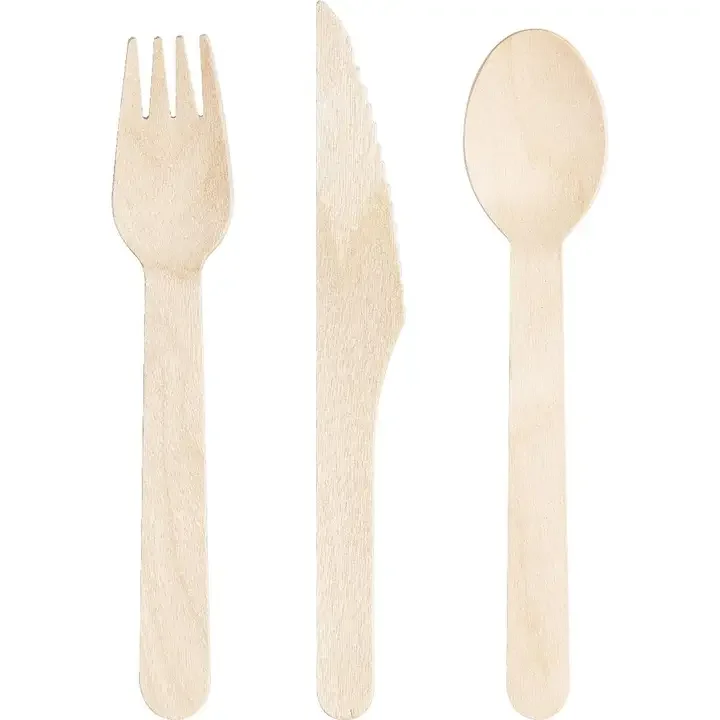 Black Wooden Cutlery (Copy)