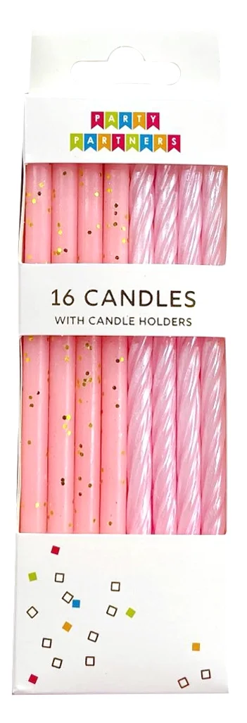 Pink Toned Candles
