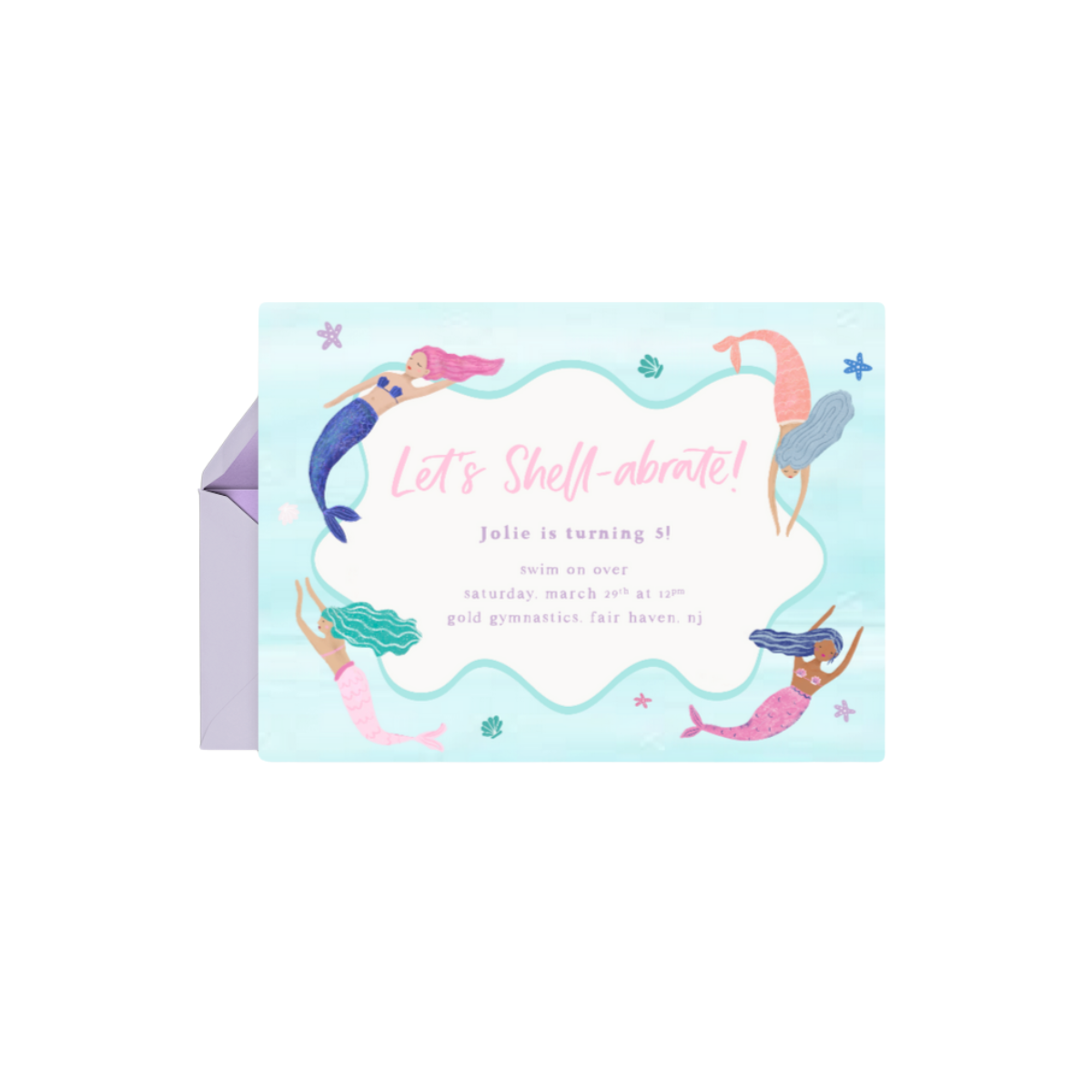 Let's Shellabrate Evite