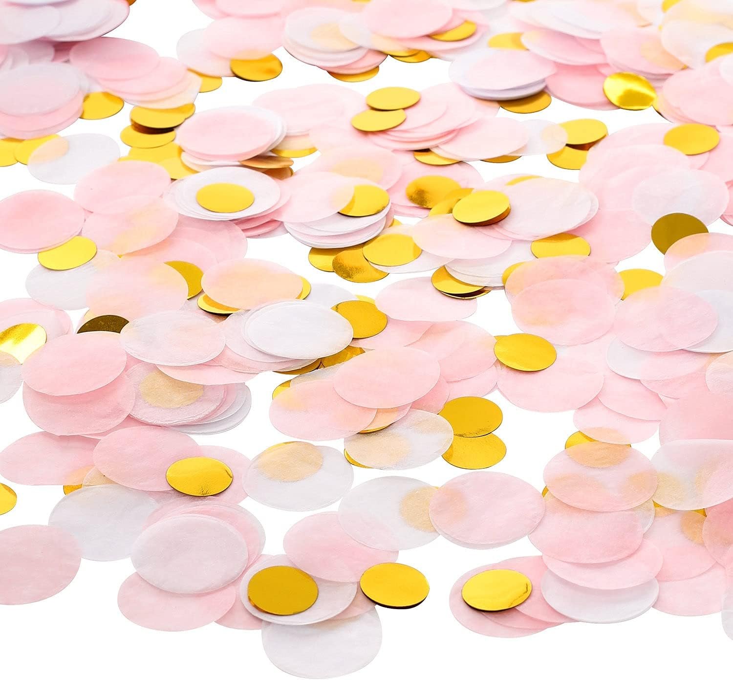 Pink & Gold Confetti