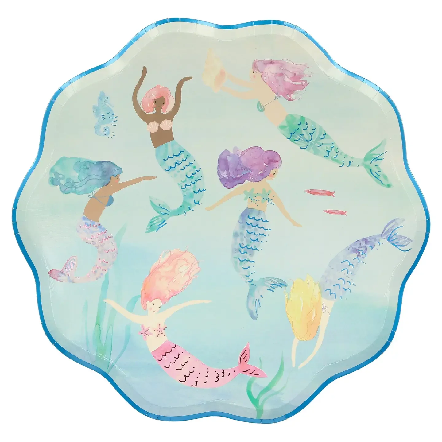 Large Mermaid Plate