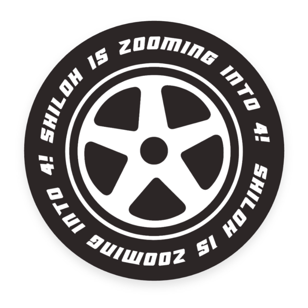 Tire Personalized Stickers
