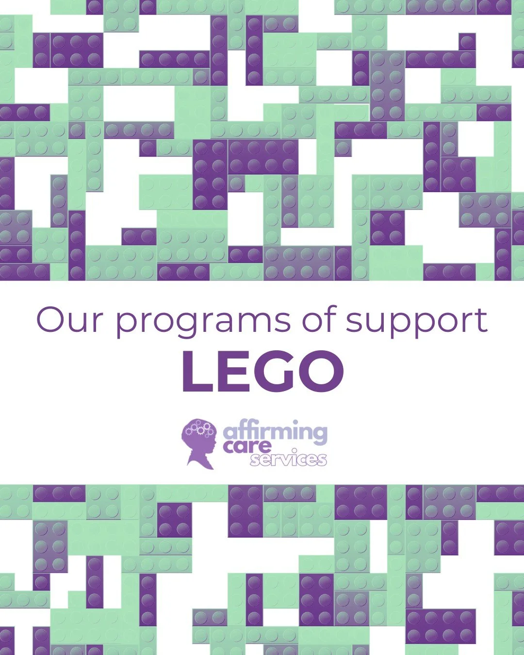 Our LEGO groups are set to kick off for 2026 very soon! Contact us via email to book a place for term 1! 👉 admin@affirmingcare.com.au

Our LEGO group programs are structured, play-based programs where children work together on collaborative LEGO cha