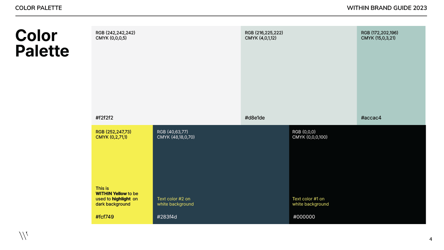 WITHIN REBRANDING (Design)