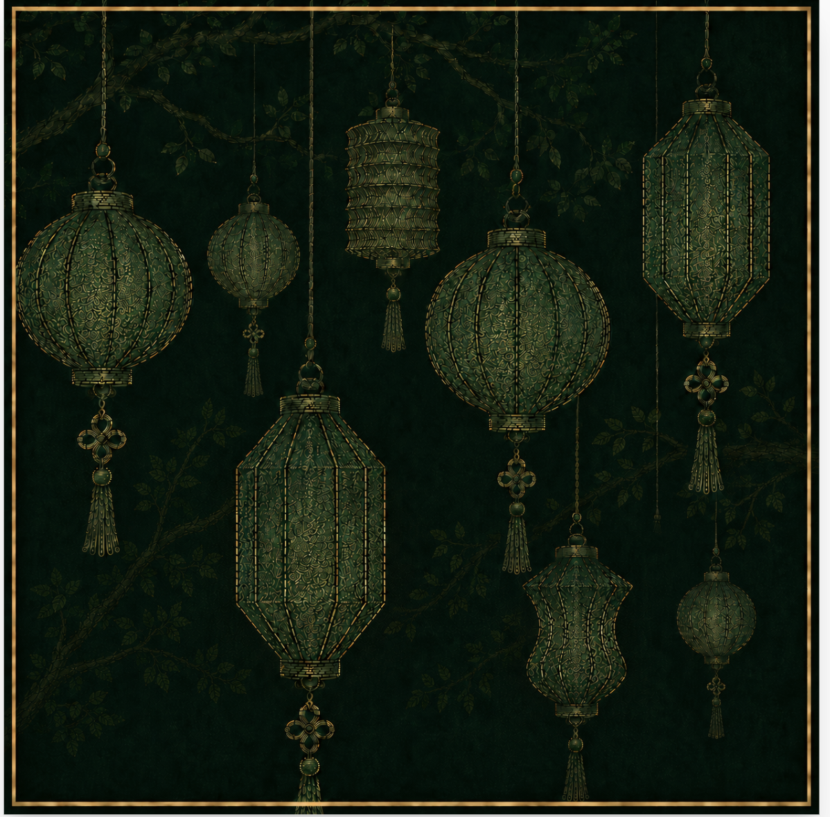 Lantern Canopy Mat
