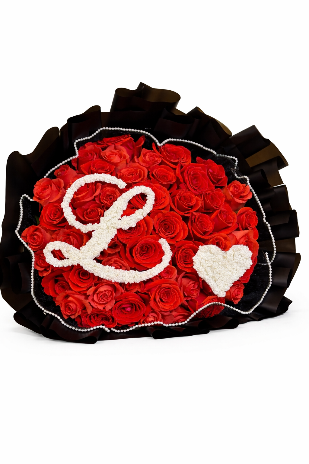 Letter Baby Breaths - Add On