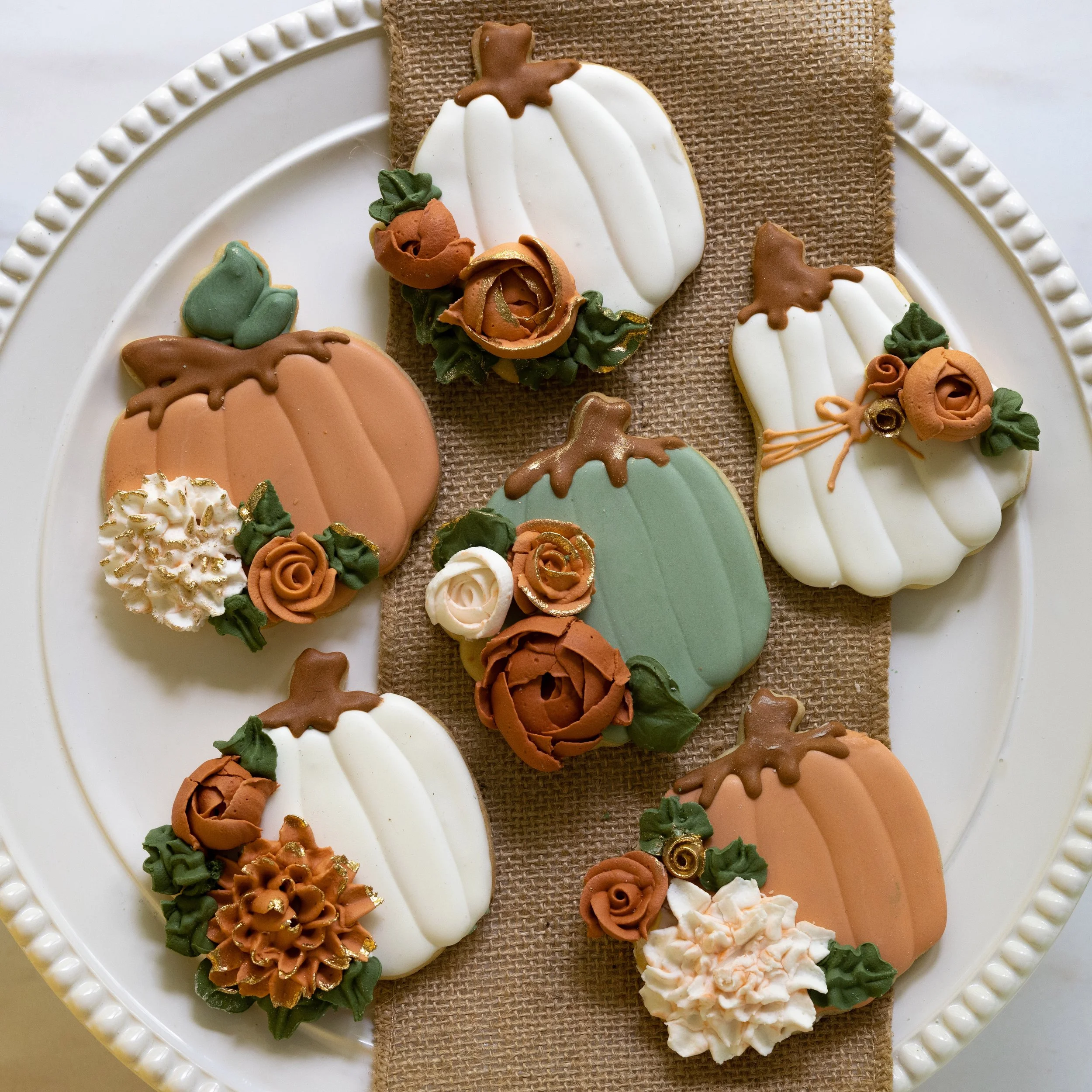 fall themed cookies