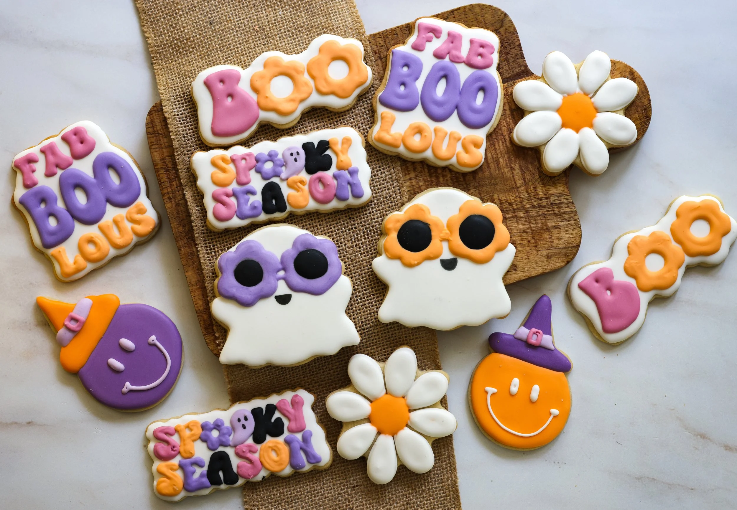 halloween themed cookies