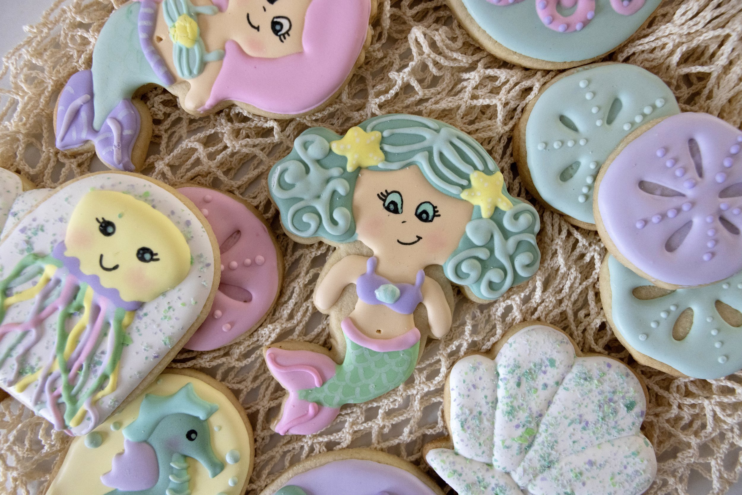 custom painted cookies